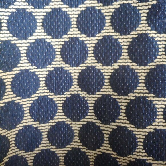 eShakti Womens Office Work Business Dress Polka Dot Mature Dress Navy 3X - Picture 11 of 14